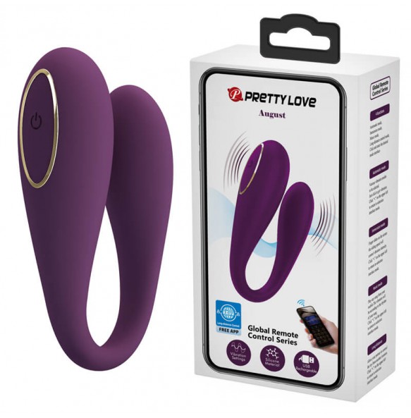 Pretty Love - August Invisible Wearable Vibrators (Smart APP Model - Chargeable) Pretty Love - August Invisible Wearable Vibrators (Smart APP Model - Chargeable)